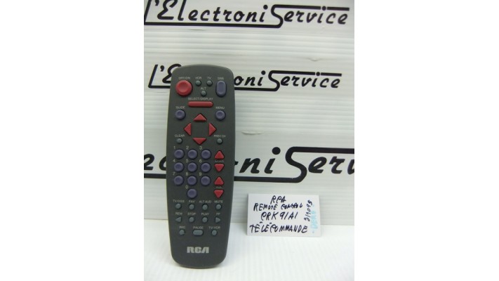 RCA CRK91A1 demo remote control .